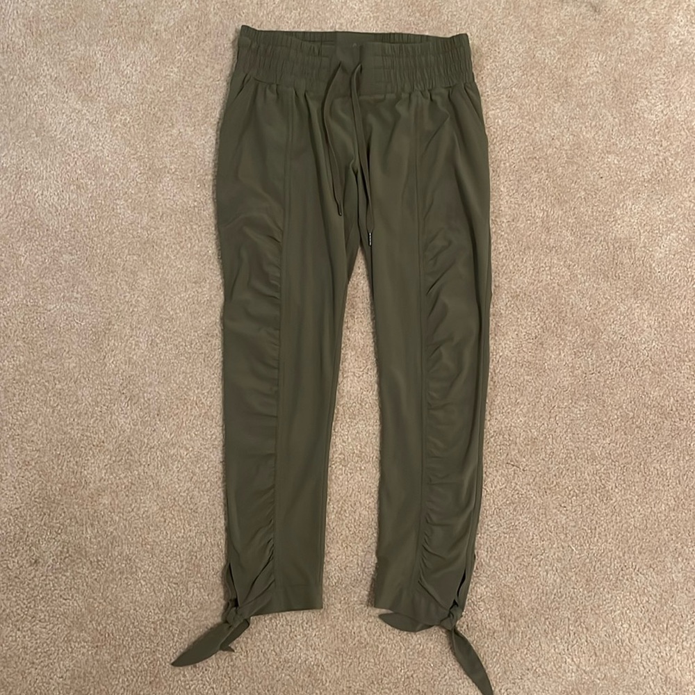 PrAna green athletic pants size extra small